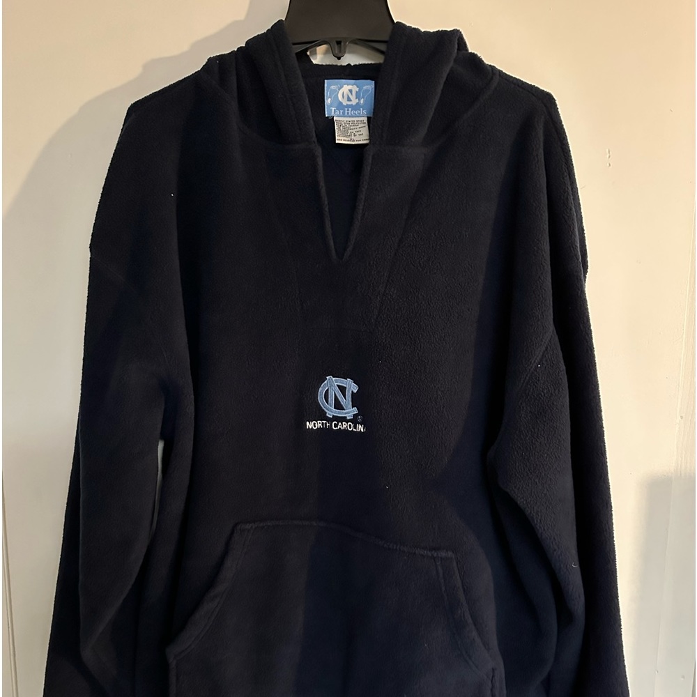 Vintage North Carolina Tar Heels Fleece Hoodie - XL